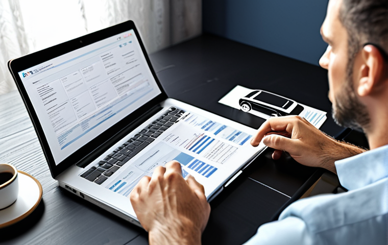 중고차 수리비용 - Mechanic Shop Scene** "A mechanic in professional attire, fully clothed, using a digital tablet to ...