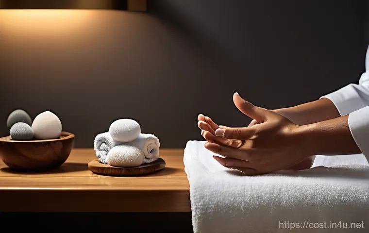 청소업체 서비스 비용 - A serene and luxurious spa environment where a customer is comfortably seated, receiving a professio...