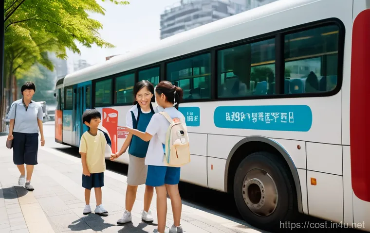 버스비 환승요금 - A young adult in their late 20s, dressed in a neat business casual outfit including a light blazer a...